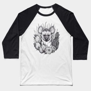 Hyena, The Beast of Africa Baseball T-Shirt